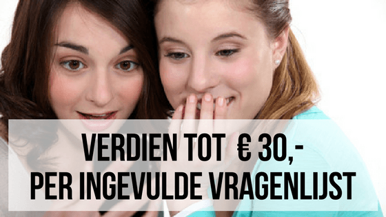 Geld verdienen met vragenlijsten